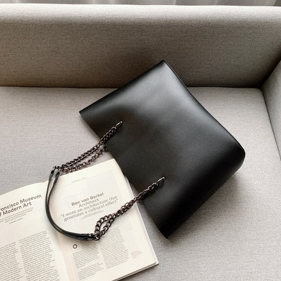 Designer Leather Shoulder Bag