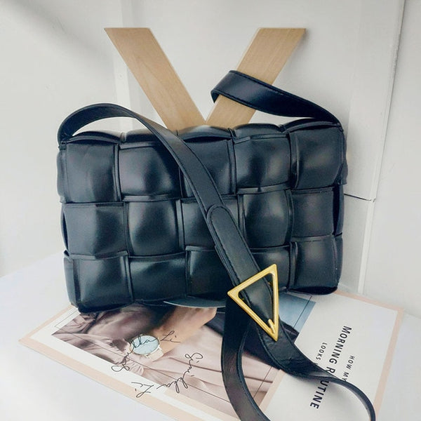 Fashion Weave Crossbody Bag